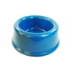Comedouro Furacão Pet Plástico Azul - 1 Unidade - 350 Mililitros - 350 Mililitros