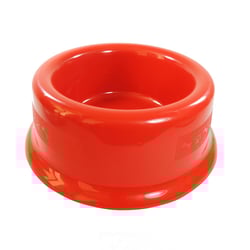 Comedouro Furacão Pet Plástico Vermelho - 1 Unidade - 350 Mililitros