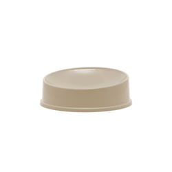 Comedouro Furacão Pet Prime Bege - 1 Unidade