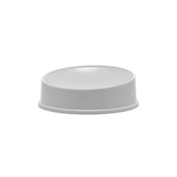 Comedouro Furacão Pet Prime Cinza - 1 Unidade