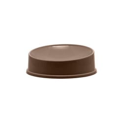 Comedouro Furacão Pet Prime Marrom - 1 Unidade
