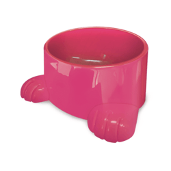 Comedouro Furacãopet Nº3 Rosa - 1400Ml Para Cachorros