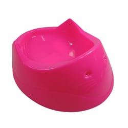 Comedouro Gato Rosa 200Ml Furacão Pet