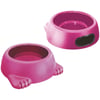 Comedouro Gatos Furacao Pet Plastico Glamour Rosa 1000Ml - 1 Litro