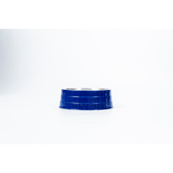 Comedouro Grande Pesado Alumínio Azul 1.75L Para Cachorros