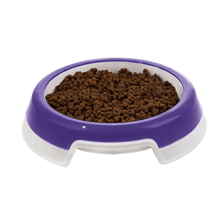 Comedouro Grande Truqys 2000Ml Roxo Para Cachorros