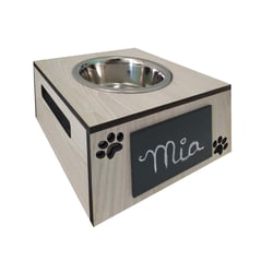 Comedouro Hello Pet Lousa Tokai Para Cães E Gatos - Tamanho G