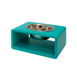 Comedouro Hello Pet Modern Rosa Para Cães E Gatos - 1 Unidade