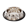 Comedouro Inox Anti Derrapante The Pets Decor Para Cães - 850 Mililitros