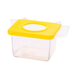 Comedouro Jel Plast Pet Piu Com Gancho Para Pássaros - 30Ml
