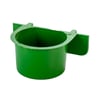 Comedouro Jel Plast Pet Piu Verde Para Pássaros - 90Ml