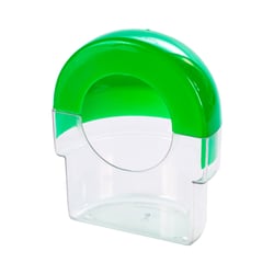 Comedouro Jel Plast Piu Roller Verde Para Pássaros - 50Ml