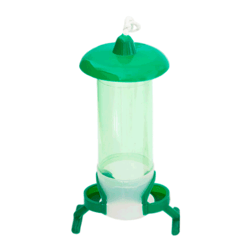 Comedouro Kotori Verde Único Para Pássaros