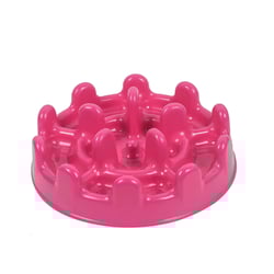 Comedouro Lento Pet Games Fit Mini Para Cães - Pink
