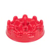 Comedouro Lento Petfit Vermelho Para Cães E Gatos - 1 Unidade - 20 Centímetros