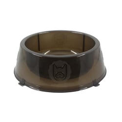 Comedouro Lilopety Patinhas Fumê Para Cães - 1 Litro