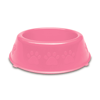 Comedouro Luxo Perolizado Pet Injet 1100Ml Rosa Para Cachorros