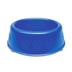 Comedouro Luxo Perolizado Pet Injet Azul 1100Ml Para Cachorros