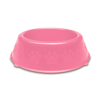 Comedouro Luxo Perolizado Rosa 2750Ml Para Cachorros