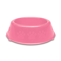 Comedouro Luxo Rosa Pet Injet Para Cães E Gatos
