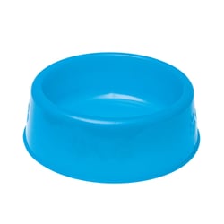 Comedouro Luxo Tudo Pet Azul 300Ml - 1 Unidade