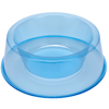 Comedouro Médio Pet Toys Azul Transparente 1000Ml Para Cachorros