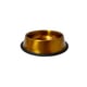 Comedouro Metálico Inox Bronze The Pets Para Cães E Gatos - 240 Mililitros - 240 Mililitros