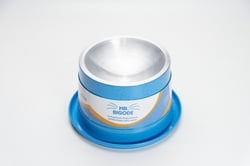 Comedouro Mr Bigode Azul Para Gatos - 1 Unidade