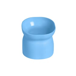 Comedouro Ou Bebedouro Ergonocat Azul Claro - 1 Unidade