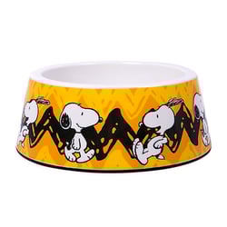 Comedouro Para Caes Melamina Charlie Brown Zooz Pets 750Ml