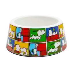 Comedouro Para Cães Melamina Snoopy Quad1 Zooz Pets 250Ml