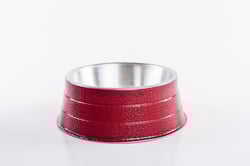 Comedouro Pesado Nf Pequeno Vermelho - 1 Unidade