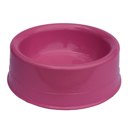 Comedouro Pesado Royale Rosa Para Cães - 1 Unidade - Tamanho PP