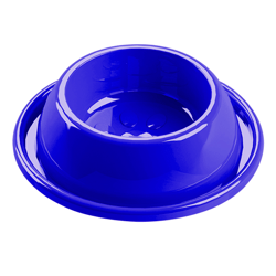 Comedouro Pet Injet Anti Formiga Filhote Azul 300Ml - 1 Unidade