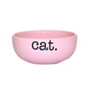 Comedouro Pet Injet Ceramica Cat Rosa Para Gatos