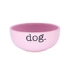 Comedouro Pet Injet Cerâmica Dog Rosa Para Cães - 190 Mililitros