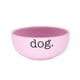 Comedouro Pet Injet Cerâmica Dog Rosa Para Cães - 190 Mililitros - 190 Mililitros