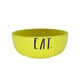 Comedouro Pet Injet Cerâmica Eat Amarelo Para Cães - 190 Mililitros - 190 Mililitros