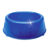 Comedouro Pet Injet Luxo Perolizado 600Ml Azul Para Cachorros - 1 Unidade