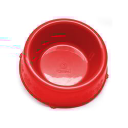 Comedouro Pet Injet Pata Vermelho Para Cães Filhotes - 300Ml