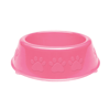 Comedouro Pet Injet Patinhas Médio 1900Ml Rosa - 1 Unidade Para Cachorros