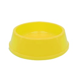 Comedouro Pet Toys Amarelo Neon 160Ml Para Gatos