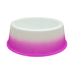 Comedouro Pet Toys Degradê 300Ml Para Filhote Roxo