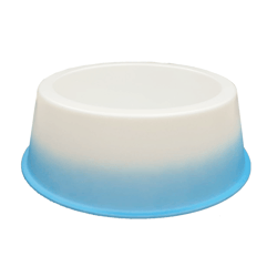 Comedouro Pet Toys Degradê Azul Para Cães - 1 Unidade - 300 Mililitros