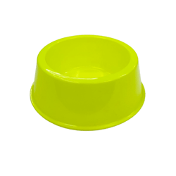 Comedouro Pet Toys Médio Amarelo Neon - 1000Ml Para Cachorros