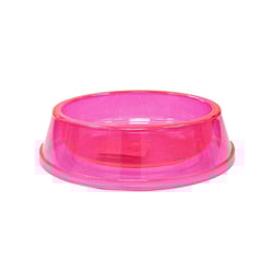 Comedouro Pet Toys Rosa Com Glitter Para Gatos - 160Ml