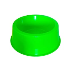 Comedouro Pet Toys Verde Neon Para Cães - 1 Unidade