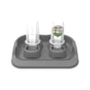 Comedouro Plast Pet Eco Taupe Para Cães E Gatos - 650Ml