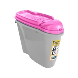 Comedouro Plast Pet Home Dispenser Rosa Para Gatos - 8 Litros