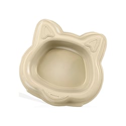 Comedouro Plast Pet Zooplast Face Cat Nude Para Gatos 130Ml